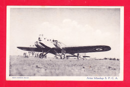 Aviation-547Ph108  Avion Bifuselage S.P.C.A., Cpa BE - 1939-1945: 2ème Guerre