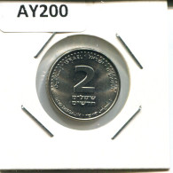 2 NEW SHEQALIM 2008 ISRAEL Moneda #AY200.2.E.A - Israele