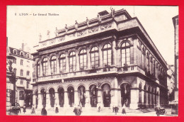 F-69-Lyon-58P45 Le Grand Théâtre, Animation, Cpa BE - Lyon 2