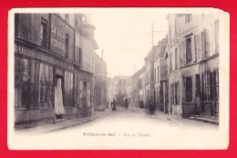 F-95-Villiers Le Bel-01P45 La Rue De L'Aistre, Magasin ""la Belle Fermière"", Cpa Précurseur - Villiers Le Bel