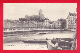 F-75-Paris-721P20 Inondations De 1910, Le Pont Louis-Philippe, Cpa BE - Inondations De 1910