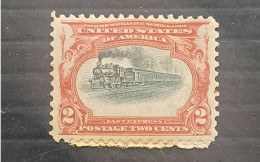 UNITED STATE 1901 PAN AMERICAN EXPO SC N 295 ERROR CENTER MOVED GUM 80% MNHL - Unused Stamps