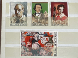 MNH Peinture Art Portraits - Ungebraucht