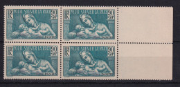 D 780 / LOT N° 419 BLOC DE 4 NEUF** COTE 20€ - Collections