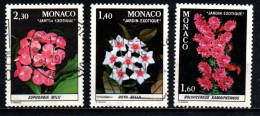1982 - Monaco 1306/08 Fiori    ---- - Altri & Non Classificati