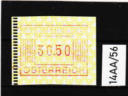 14AA/56  ÖSTERREICH 1983 AUTOMATENMARKEN 1. AUSGABE  30,50 SCHILLING   ** Postfrisch - Automatenmarken [ATM]