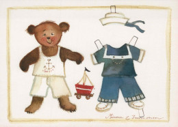 GEBÄREN Tier Vintage Ansichtskarte Postkarte CPSM #PBS349.A - Bears