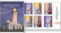 Australia 2018 Lighthouses Of Sydney Bklt - Faros