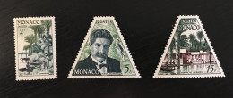 Lot De 3 Timbres Neufs* Monaco 1955 Y&t N° 412 À 414 - Unused Stamps