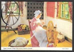 Morrisburg  Ontario  UPPER CANADA VILLAGE - Spinning Wool - Uncirculated Non Circulée - Photo By Malak - Autres & Non Classés