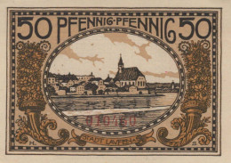 50 PFENNIG 1920 Stadt LAUFEN Bavaria DEUTSCHLAND Notgeld Banknote #PG297 - [11] Emissions Locales
