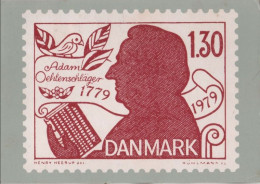 116423 - Briefmarke Vorne Als Bild, Hinten Echt - Poste & Facteurs