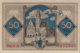 50 PFENNIG 1921 Stadt ALLENSTEIN East PRUSSLAND UNC DEUTSCHLAND Notgeld #PH139 - [11] Local Banknote Issues