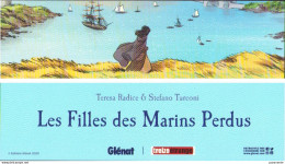 TURCONI : 2 Marque Page BD Edition GLENAT Pour Les Filles Des Marins Perdus - Marque-pages