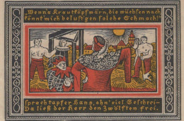 50 PFENNIG 1921 Stadt ETTLINGEN Baden UNC DEUTSCHLAND Notgeld Banknote #PB362 - [11] Emisiones Locales