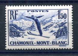 RC 27259 FRANCE COTE 16€ N° 349 CHAMPIONNATS INTERNATIONAUX DE SKI A CHAMONIX NEUF ** MNH TB - Nuovi