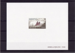 France 1977, Cat. Yvert N° 1935 : 50e Congrès Des Sociétés Philatéliques à Annecy - Luxury Proofs