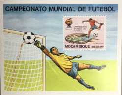 Mozambique 1981 World Cup Minisheet MNH - Mosambik
