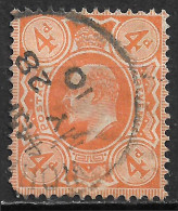 1910 GREAT BRITAIN Used Stamp Perf.14 (Scott # 144) CV $17.50 - Oblitérés