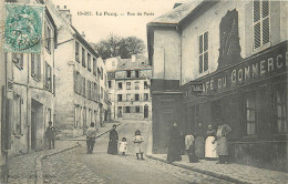 LE PECQ - Rue De Paris, Café Du Commerce. - Le Pecq