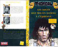 ROSINSKI : Plaquete THORGAL , LES DIEUX ONT MIS UN HOMME A L'EPREUVE En 1999 - Autres & Non Classés