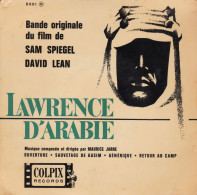 LAWRENCE D'ARABIE - FR EP - BO DU FILM DE SAM SPIEGEL DAVID LEAN - MUSIQUE DE MAURICE JARRE + 3 - Filmmuziek