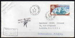 TAAF - Lettre Martin De Vivies - Saint-Paul Et Amsterdam - 05/09/1976 - Lettres & Documents