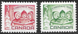 CANADA - 1967 - NATALE - SERIE 2 VALORI - MNH** (YVERT 397\8 - MICHEL 417\8) - Ongebruikt