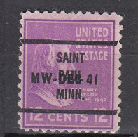 USA BUREAU Precancel/Vorausentwertung/Preo From MINNESOTA - Saint Paul - Type 817-63 - Préoblitérés