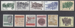 Faroe Islands 1981 - Full Year (11 Stamps), MNH** - Färöer Inseln