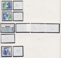 Zweden Michel-cat Rolzegels Met Rugnummer 1712+1713+1725+1730 - Altri & Non Classificati