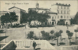 FIUGGI ( FROSINONE ) PIAZZA TRENTO E TRIESTE - EDIZIONE NATALE - 1920s  (20449) - Frosinone