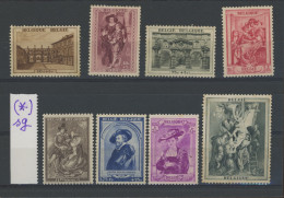 1939. RUBENS 504/511 (*) Sans Colle Zonder Gom Papier Un Peu Rouillé Cote 45 € - Nuevos