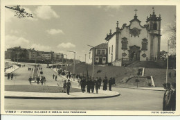 Portugal - Viseu - Avenida Salazar E Igreja Dos Terceiros - Viseu