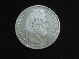 5 Francs LOUIS PHILIPPE I - 1838 MA (Marseille) - ROI DES FRANÇAIS      **** EN ACHAT IMMEDIAT **** - 5 Francs