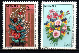 1983 - Monaco 13898/99 Concorso Di Bouquets      ---- - Unused Stamps