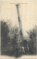 CARTE METIERS SAPEURS POMPIERS. ECOLES A FEU L ECHELLE OBSERVATOIRE - Pompieri