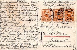 76629 - Österreich - 1927 - 3@5g Ziffer A AnsKte HALLSTADT -> Niederland - Storia Postale