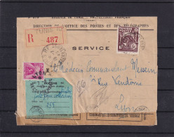 5F CHIFFRE TAXE - 1859-1959 Covers & Documents