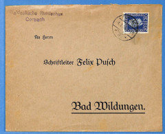 Allemagne Reich 1926 - Lettre De Corbach - G31335 - Briefe U. Dokumente