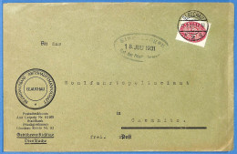Allemagne Reich 1931 - Lettre De Glauchau - G31331 - Storia Postale