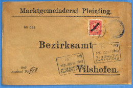 Allemagne Reich 1924 - Lettre De Pleinting - G31320 - Brieven En Documenten