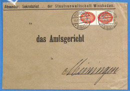 Allemagne Reich 1928 - Lettre De Wiesbaden - G31318 - Brieven En Documenten