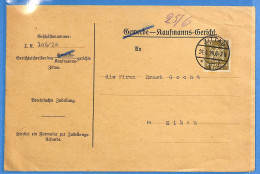 Allemagne Reich 1924 - Lettre De Zittau - G31310 - Briefe U. Dokumente