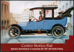 ITALIA TORINO 2011 - CENTRO STORICO FIAT - PROMOTION CARD DELL'ESPOSIZIONE - I - PKW