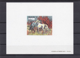 France 1978, Cat. Yvert N°2026 :Yves Brayer, " Les Chevaux De Camargue ". - Epreuves De Luxe