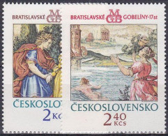 ** Tchécoslovaquie 1974 Mi 2214-5 (Yv 2059-60), (MNH)** - Unused Stamps