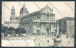 Catania Città Alterocca PIEGHINA Cartolina ZB8831 - Catania