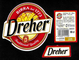 ITALIA ITALY - 2000 Etichetta Birra Beer Bière DREHER - Birra