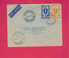 Devant De Lettre De 1945 Pour La France - Yt N° 258 Et 260 - Série De Londres - Covers & Documents